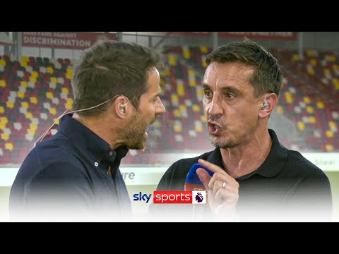"Look at me when I'm talking to you" 😳 | Neville & Redknapp get HEATED!