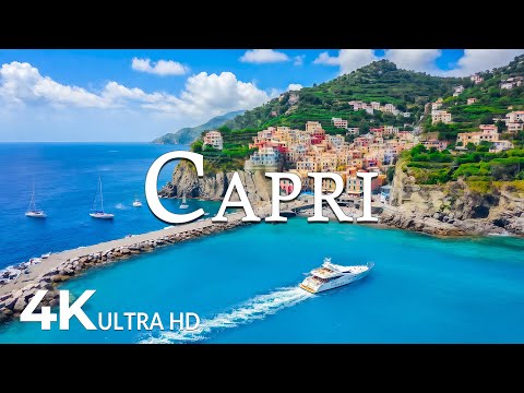 Capri 4K UHD • Stunning Footage Capri - Scenic Relaxation Film With Calming Music - 4K Video UltraHD