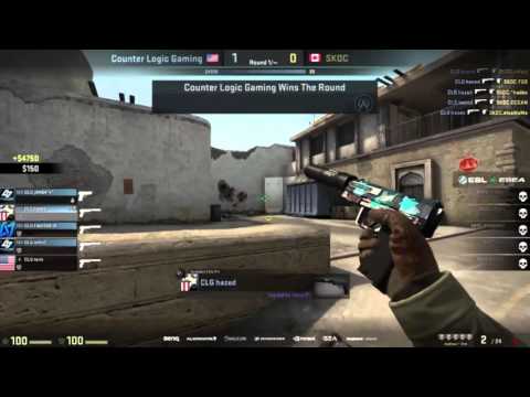 CS:GO - Hazed Crazy Pistol ACE vs SKDC @ ESL ESEA Pro League