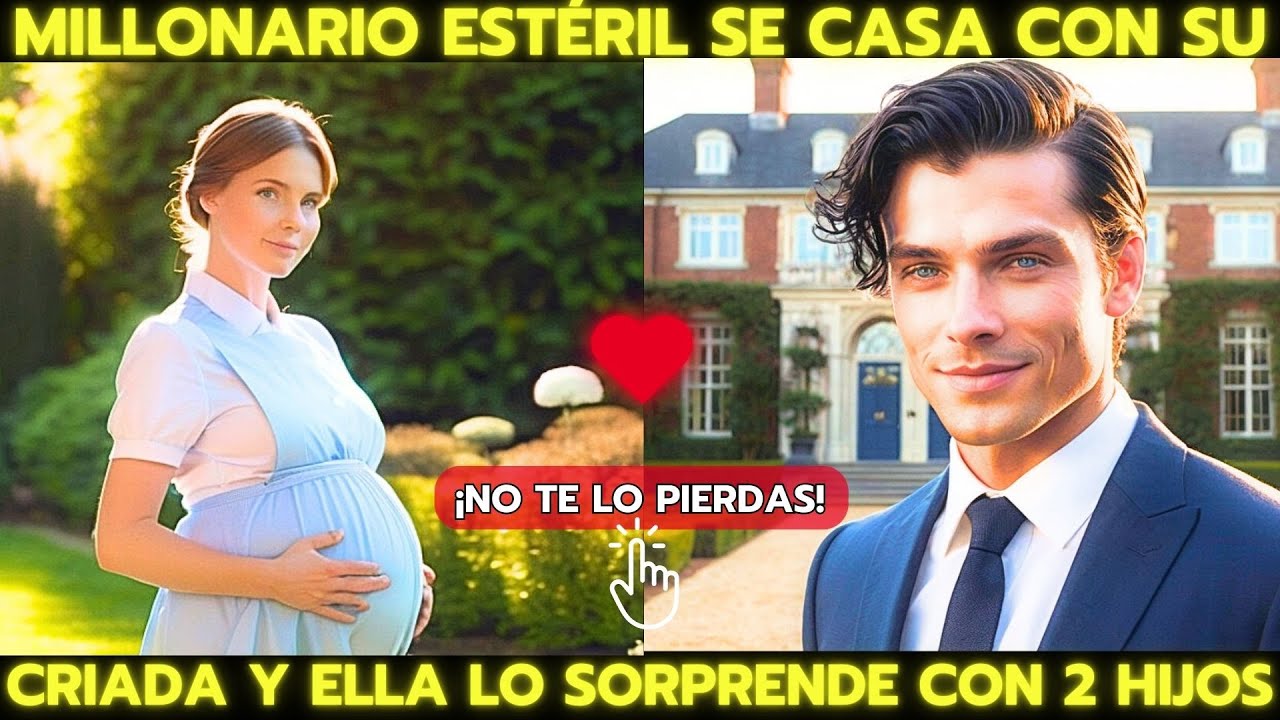 ❤️‍🔥MILLONARIO ESTÉRIL SE CASA CON SU CRIADA Y EL FINAL DEJA A TODOS SIN PALABRAS AL DARLE 2 HIJOS!