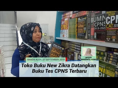 Toko Buku New Zikra Banda Aceh Datangkan Buku Tes Cpns Terbaru
