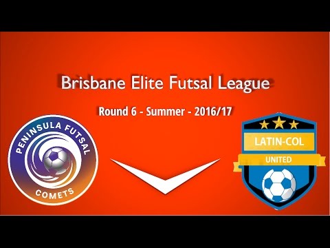 $2,500 - Brisbane Elite Futsal League - 11122016 - Peninsula Futsal Comets vs LatinCol United