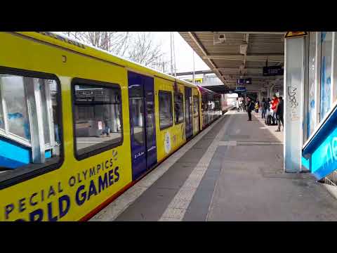 Ausfahrt der S7 nach Ahrensfelde BR 481/482 Mod