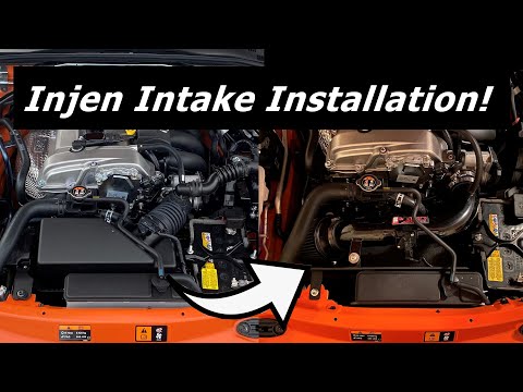 Injen Short Ram Intake Installation on ND Miata!