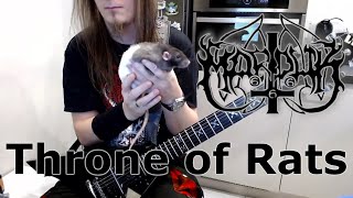 Marduk - Throne of Rats (live) Guitar Cover
