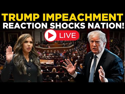 TRUMP IMPEACHMENT LIVE: Trump Reacts To House Impeachment Charges In US News Coverage |Breaking LIVE