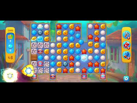 Fishdom gameplay level 2966 fail