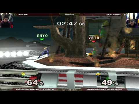 Break Smash #12   SSBM WF   MGFC Swedish Delight VS CTRL DJ Nintendo
