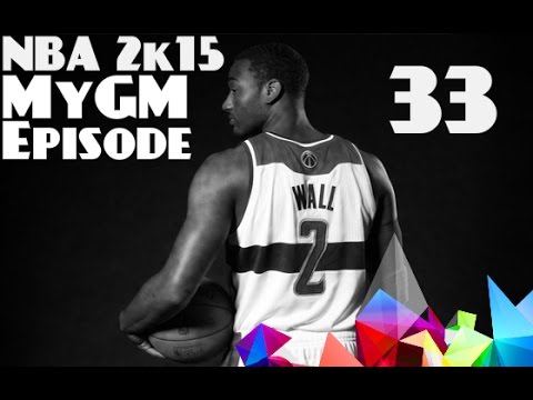 NBA 2k15 {PS4} - MyGM Fantasy Draft Franchise Ep. 33 - All-Star Game! John Wall?!