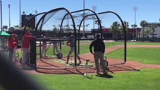 Mitchell Edwards Batting Practice-March 6, 2019