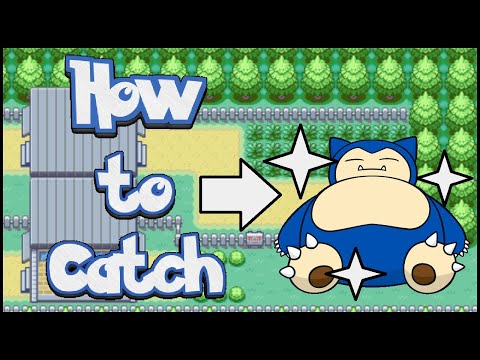 Shiny Hunting Tutorial - The BEST Way to Catch Snorlax in FireRed/LeafGreen