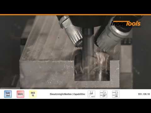 591.120.10 – VHM-Schaftfräser TSC STAHL