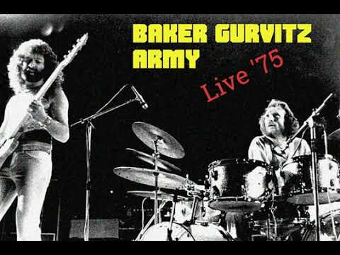 BAKER GURVITZ ARMY - Live in Concert at Reading University in 1975.