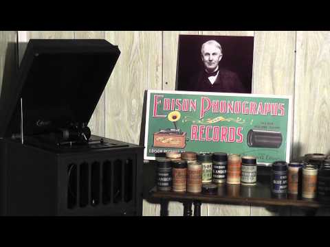 Edison blue amberol cylinder 4098 - Jean-Melody Foxtrot by Wiedoeft's Palace Trio