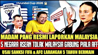 Download lagu MALAYSIA MENANGIS.!! Reaksi Madam Pang Usai 5 Negara ASEAN Tolak FAM Malaysia Ikut Piala AFF 2026 mp3