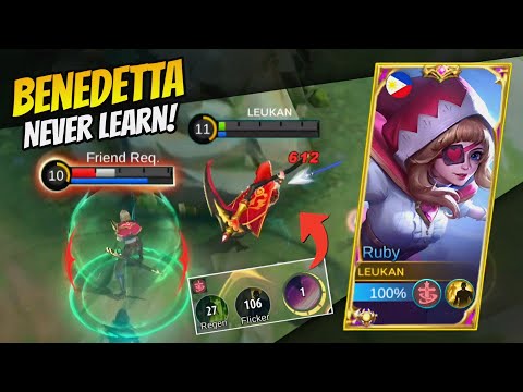 WTF IS BENEDETTA DOING??😭RUBY BEST BUILD 2023