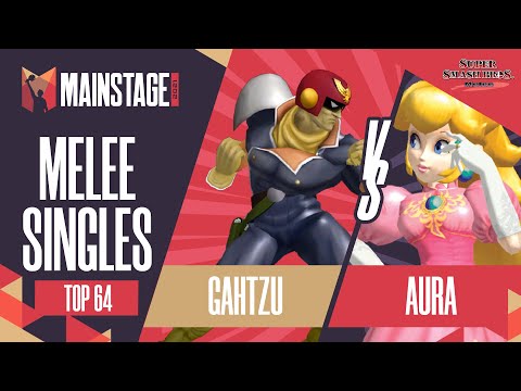Gahtzu vs Aura - Melee Singles: Top 64 Winners Round 1 - Mainstage 2021 | Cpt Falcon vs Peach
