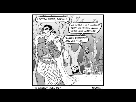 The Weekly Roll #97: "when you miss out on some backstory" | A D&D Webcomic Dub