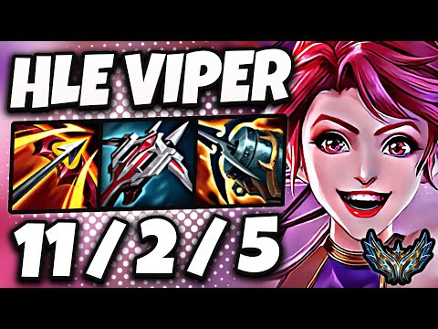 Jinx vs Ashe ADC [ HLE Viper ] Korea Challenger Patch 25.1 ✅