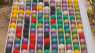 Learn Colors with Squish Splat Ball & Squishy Slime Stress Balls