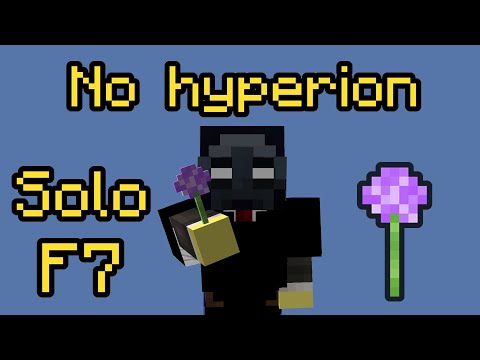 Solo F7 Spirit Sceptre Mage (NO HYPERION) | Hypixel Skyblock