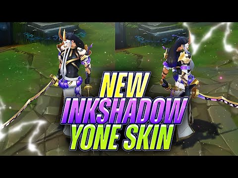 **NEW** INKSHADOW YONE SKIN! LOOK At These Effects! His BEST League Of Legends SKIN?!