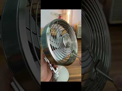 QUẠT ĐỂ BÀN MINI MROS | XOAY 360° | TIẾT KIỆM ĐIỆN | HẠN CHẾ TIẾNG ỒN| KIM LOẠI CAO CẤP