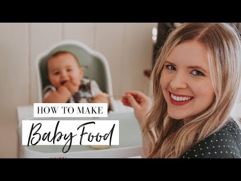 HOW TO MAKE AND FREEZE YOUR OWN BABY FOOD | Getting Started, What You Need, Making in Bulk to Freeze