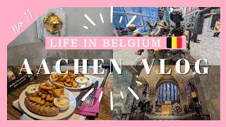 vlog🇩🇪│ドイツ_アーヘン日帰り観光│ベルギー駐在妻,海外帯同,駐妻,ヨーロッパ観光