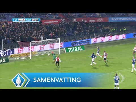 Feyenoord Rotterdam 5-1 ADO Alles Door Oefening De...