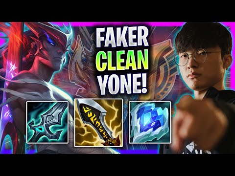 FAKER IS SO CLEAN WITH YONE! - T1 Faker Plays Yone Mid vs Leblanc! | Season 2024