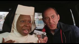 The action was so dangerous when Deloris pushed his friend out of the car in emergency