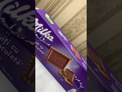 Milka Biscuiti cu Ciocolata #shorts