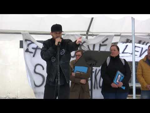 Tono S. - Za slušné Slovensko, 5.4.2018, Levice