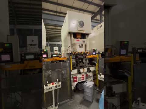 220 TON AIDA GAP FRAME STAMPING PRESS