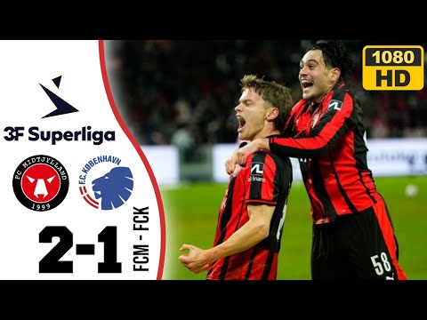 FC Midtjylland Vs FC Copenhagen 2-1 3F Superliga Highlights | Midtjylland Copenhagen 