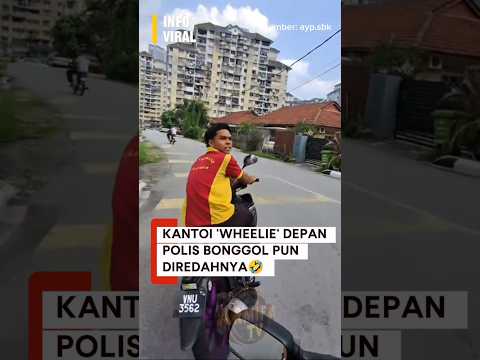 Laju dia lari kena kejar dengan 42..🤣 berani sangat pacak tadi