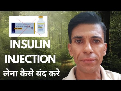 How to Stop Taking Insulin Injections