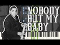 Thomas Fats Waller - Nobody But My Baby (Solo Jazz Stride Piano Synthesia)