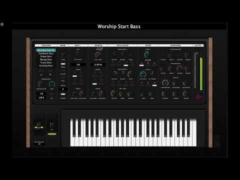 Synth Bass MainStage Template Walkthrough
