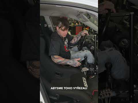 Mitsubishi Evolution - instalace hydraulické ruční brzdy 📐 #do3ry #evo #mitsubishi #driftcar