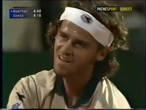 Gustavo Kuerten vs Albert Costa 2000 Rome QF Highlights