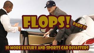 Here are yet another 10 luxury and sports car sales flops!