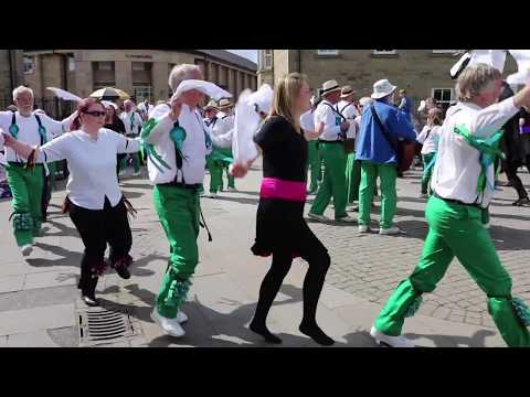 Sheffield City Morris Men and Friends Dance Bonny Green Garters