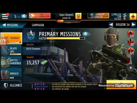 Kill Shot Bravo Region 14 Primary Mission 43 Completed