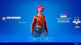 Hunt Chickens, Hunt Boars, Hunt Wolves Fortnite Locations - How to unlock All Haven Wolf Mask Styles