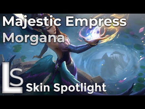 Majestic Empress Morgana - Skin Spotlight - Immortal Journey - League of Legends - Patch 10.22.1