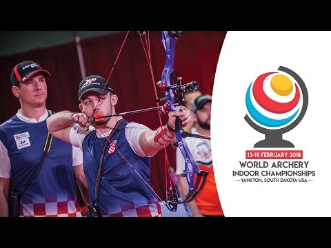 Netherlands v Croatia – compound men’s team bronze final | Yankton 2018