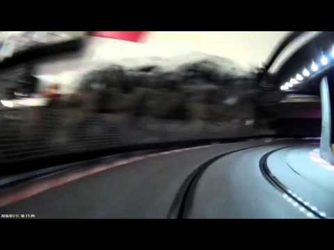 Die Senke aus der Fahrersicht