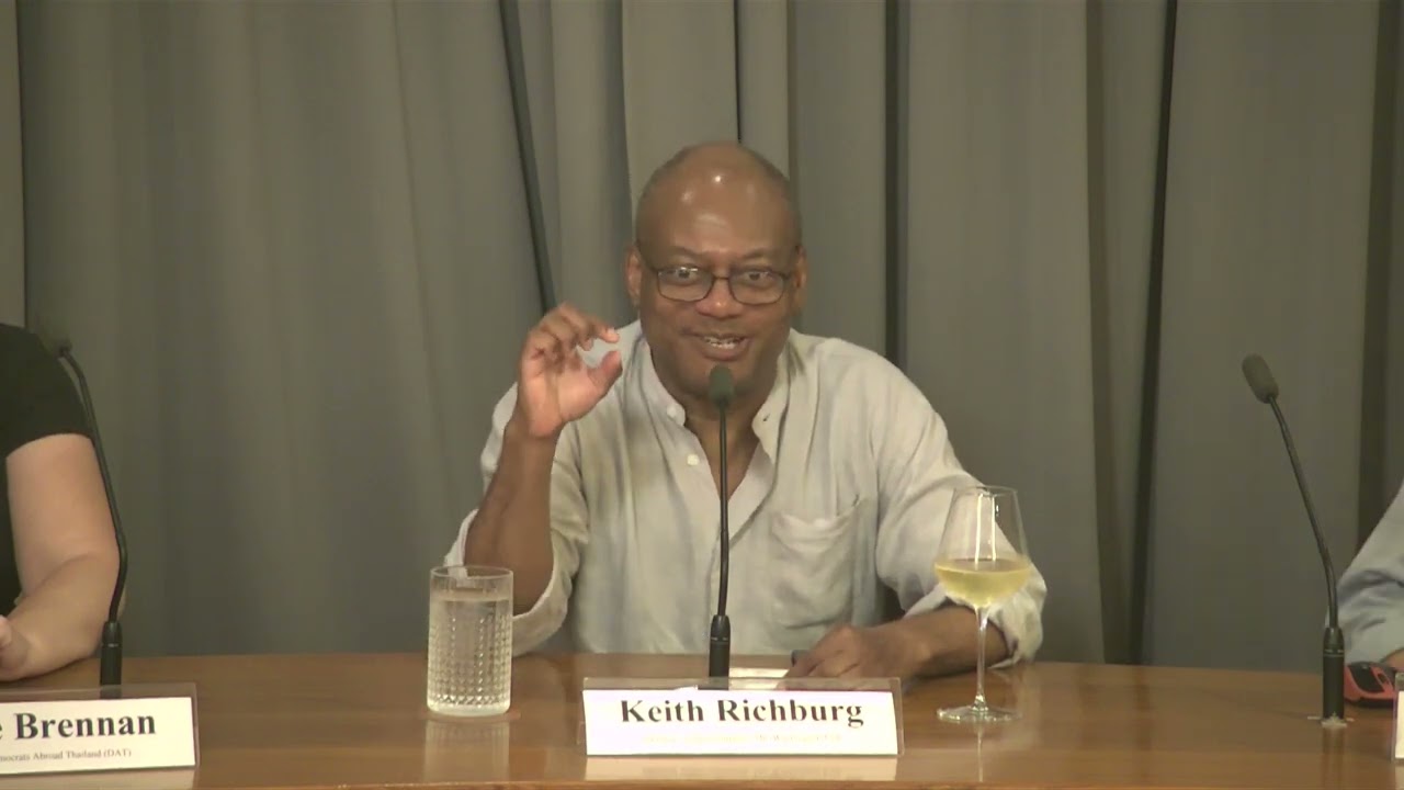 2024 10 16 FCCT The US Election What’s happening and how it will impact US relations with Thailand..